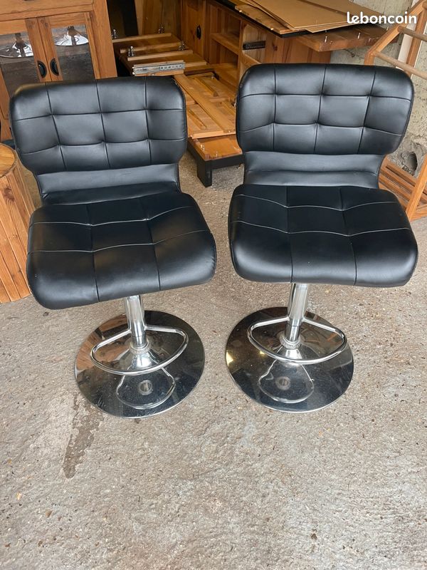 2 chaises de bar à vendre 45 (image 1)