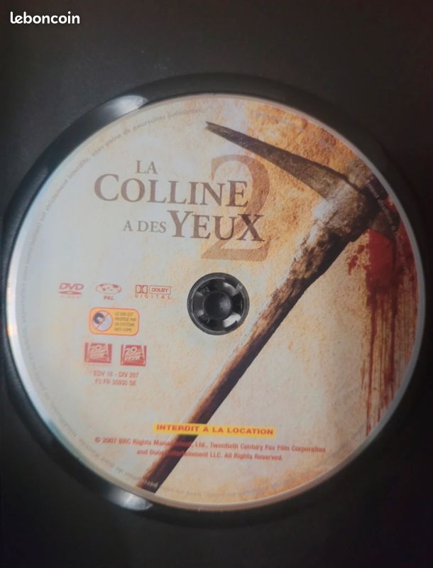 Dvd la collines à des yeux 2 (image 2)