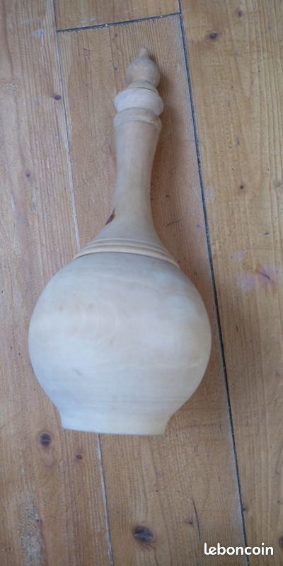 Bouteille en bois à décorer (image 5)