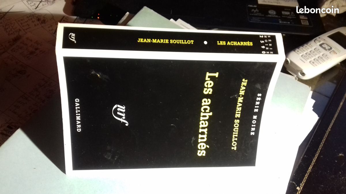 Série Noire n°2590 Les acharnés (image 3)