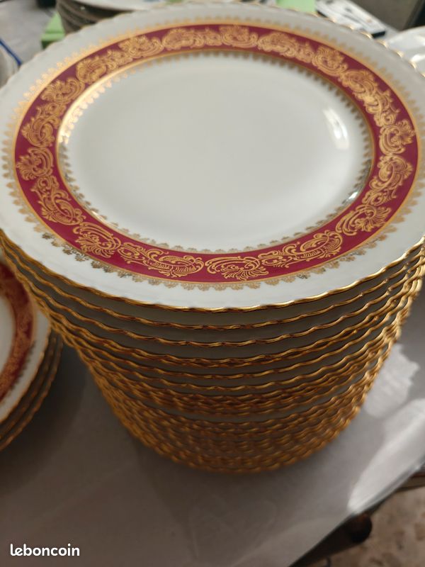 Vaisselle - assiettes plates, creuses et petites (image 2)