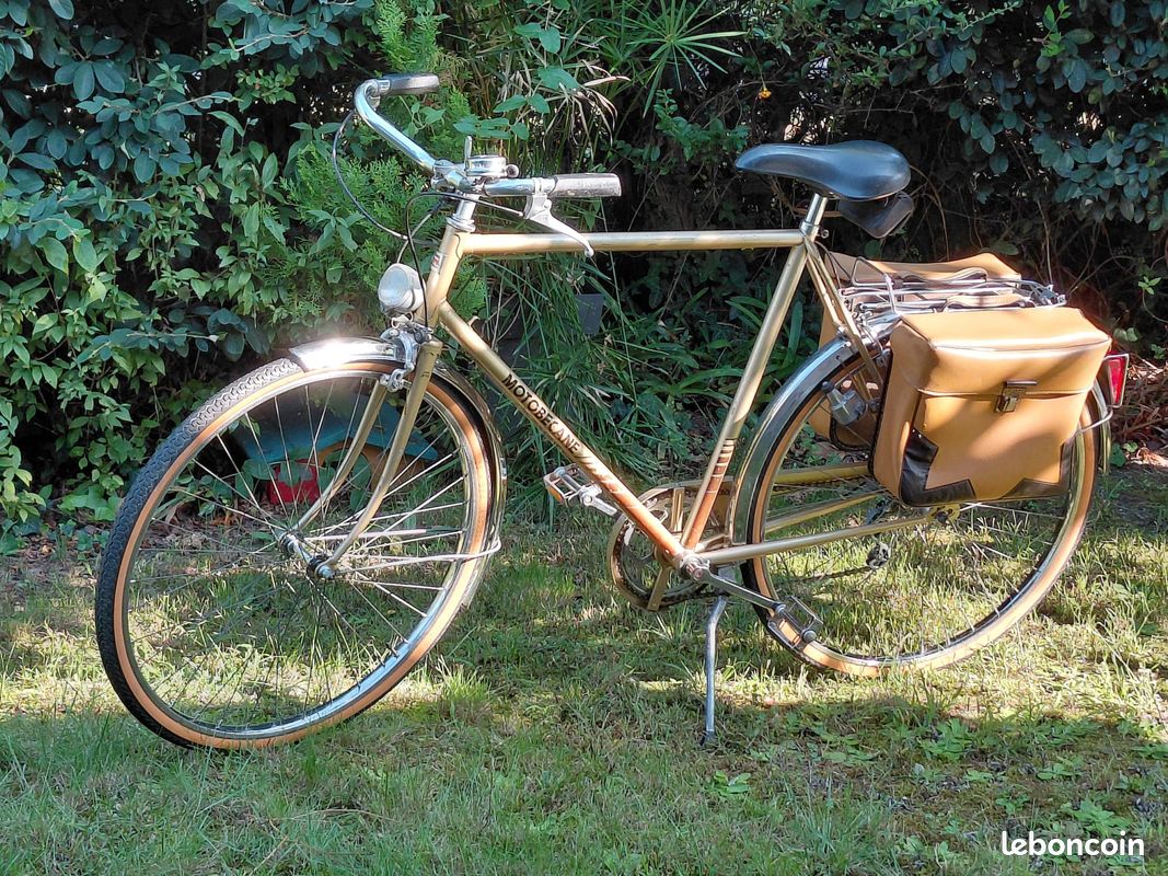 PrimeMatik - Phare de vélo rétro vintage avec interrupteur et support 6