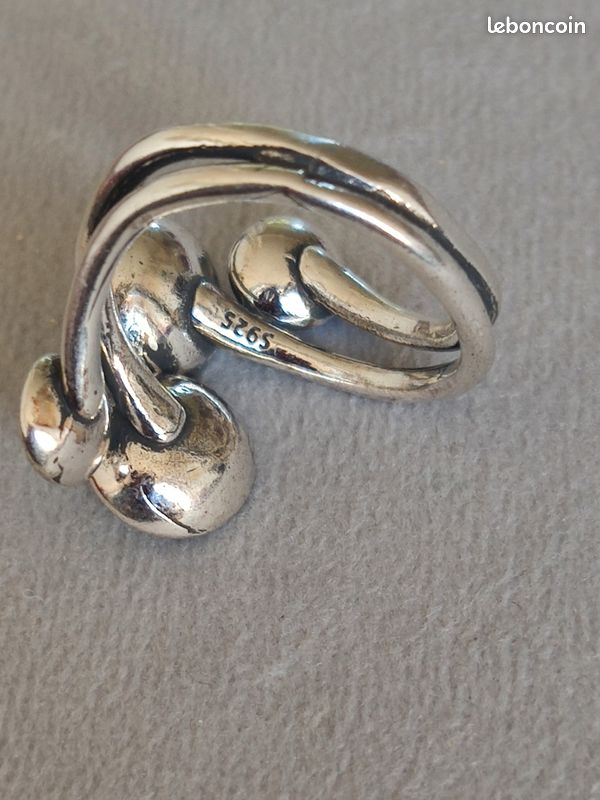 Bague en argent 925 ajustable (image 5)