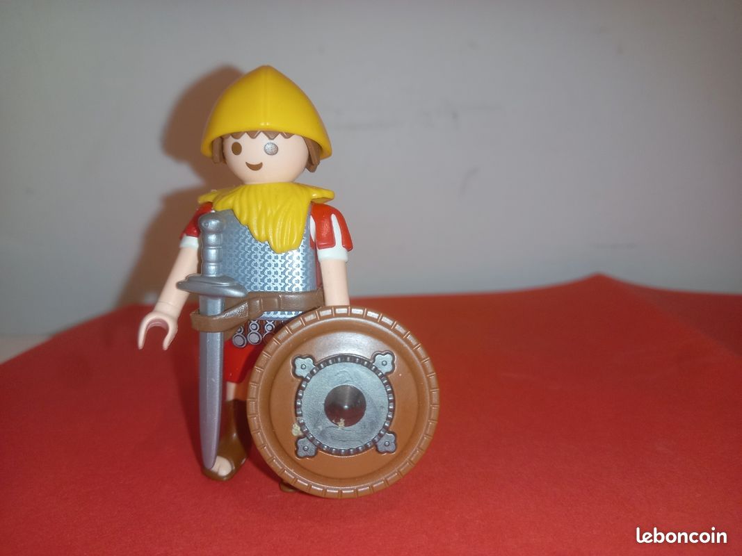 Figurine PLAYMOBIL Viking / Gaulois / Barbare - Lot D'occasion - Thème Barbares