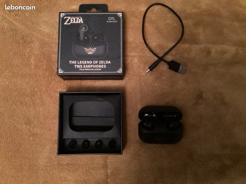 Écouteurs Sans Fil The Legend Of Zelda – TWS, Bluetooth, Vert, Neufs