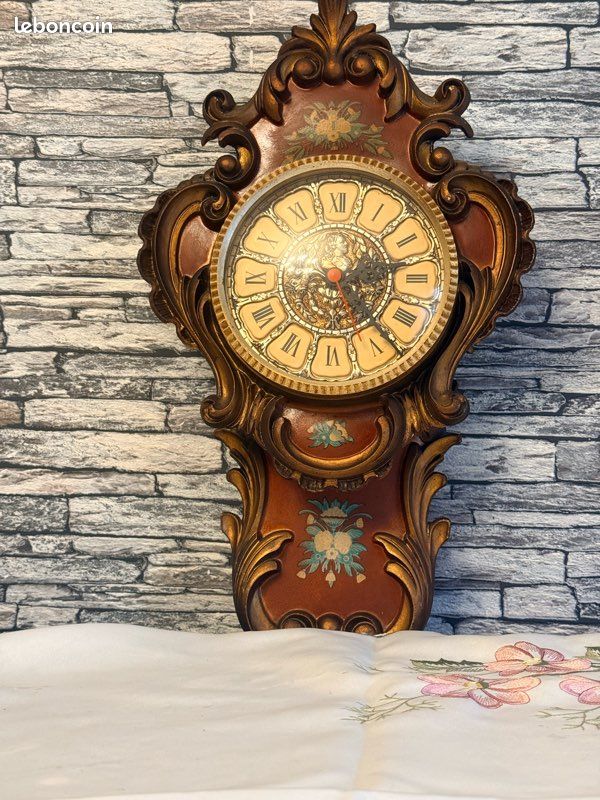 Horloge à gong mécanique vintage (image 1)