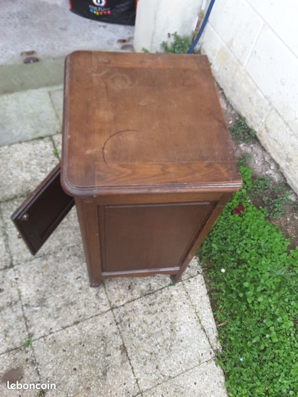 Meuble en bois macif vintage (image 2)
