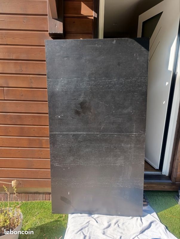 Table Ikea 175x95 noir wenge (image 1)