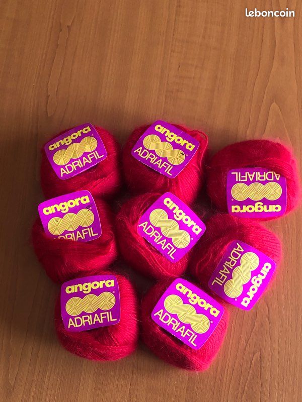 8 pelotes angora 70% (image 1)