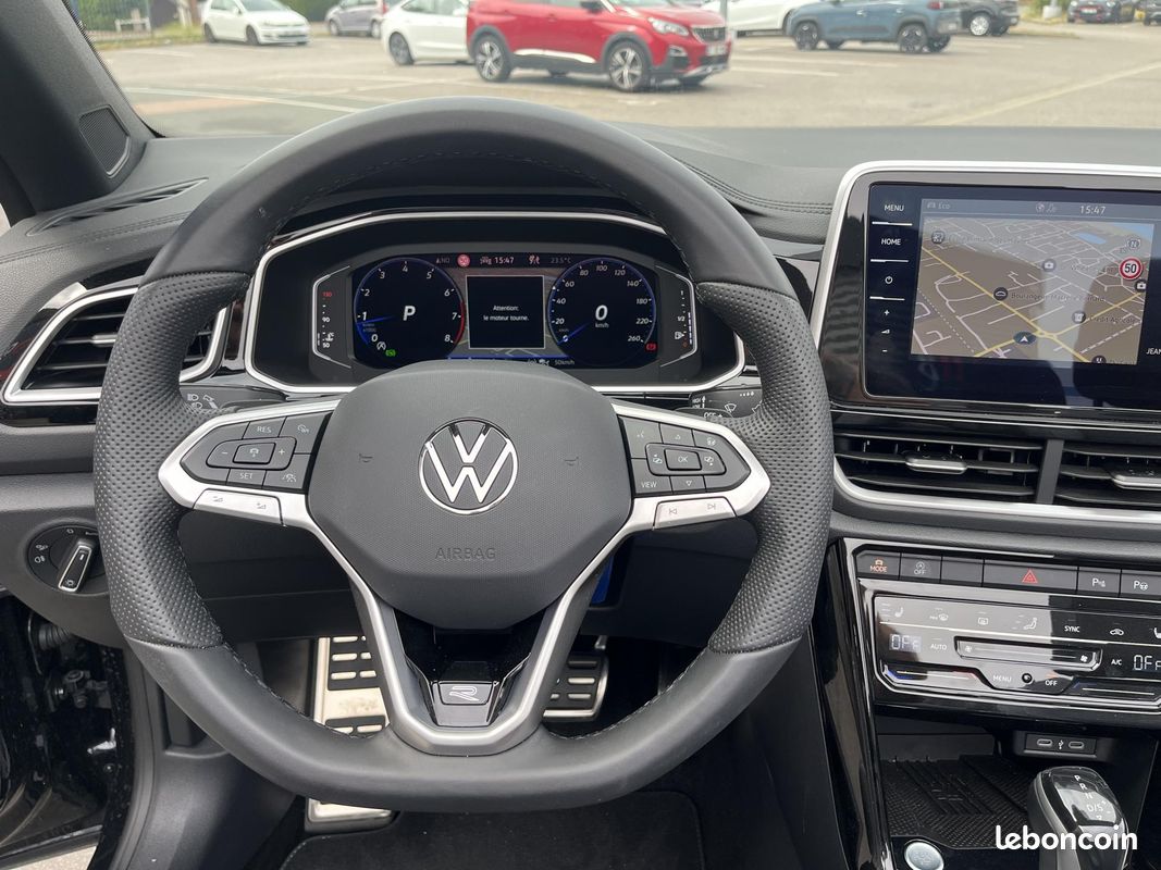 VOLKSWAGEN T-ROC CABRIOLET 1.5 TSI 150 EVO2 R-LINE DSG BVA / Garantie 3 ans (image 9)