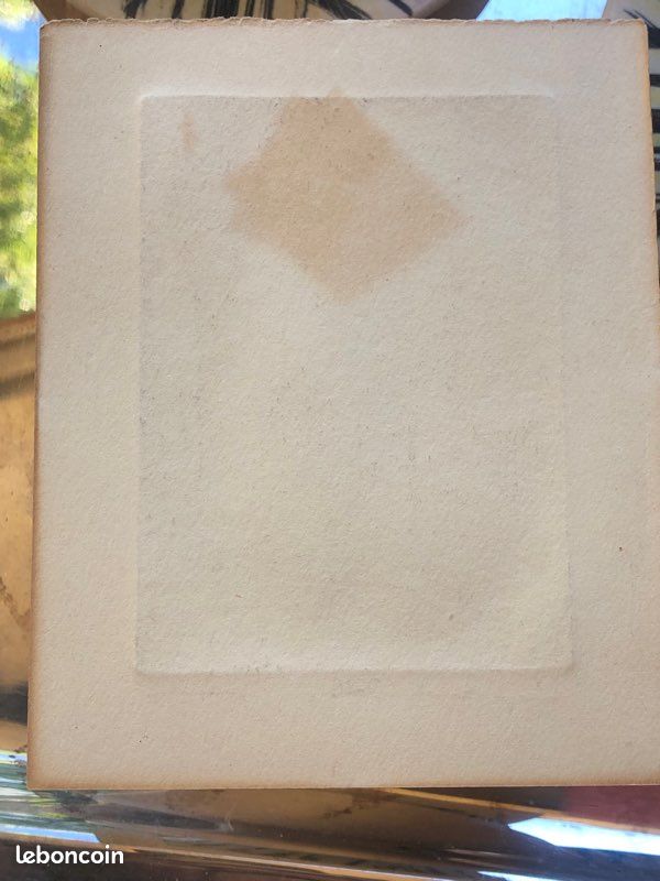 Gravure d’art ancienne signée (image 8)