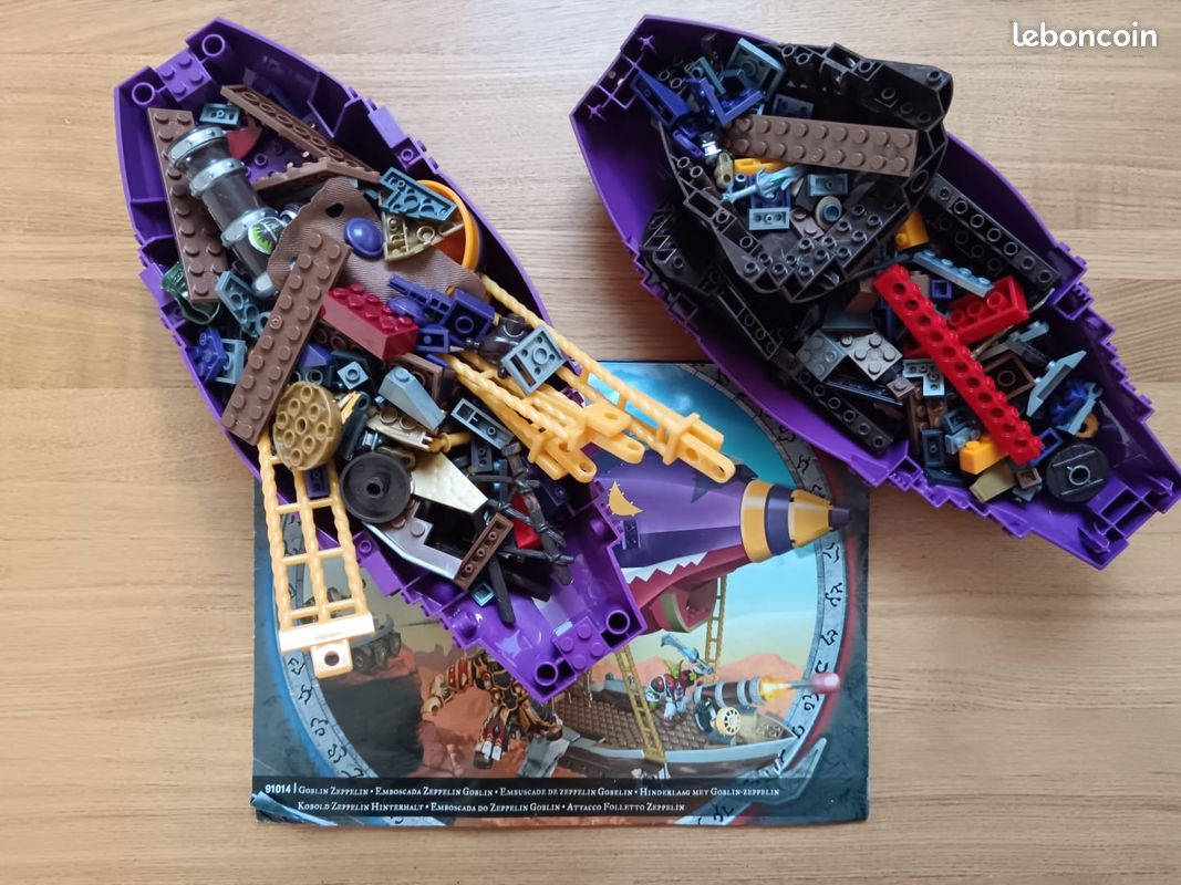 Lego Megablock World of Warcraft n° 91014 : le Zeppelin des Gobelins (image 1)