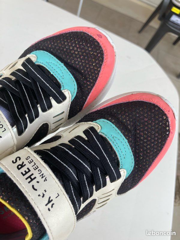 Basket skechers taille 31 fille (image 6)