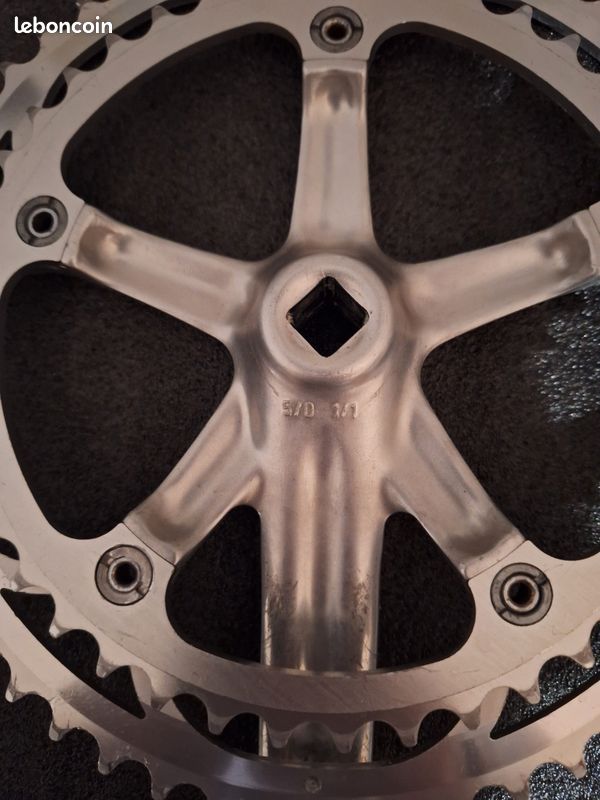 Pédalier Campagnolo 52/42 D'occasion - Plateau Double Pour Vélo De Route