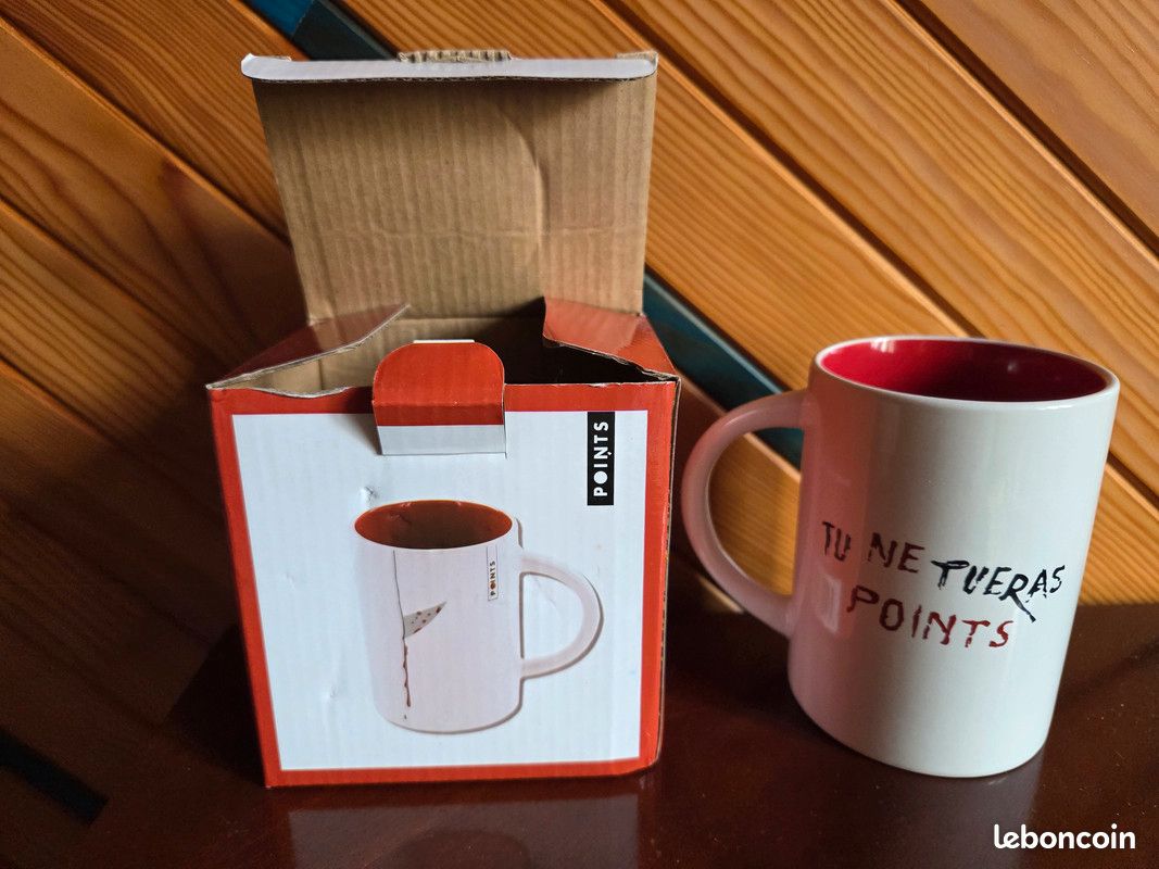 Tasse "Tu ne tueras points" couteau (image 1)
