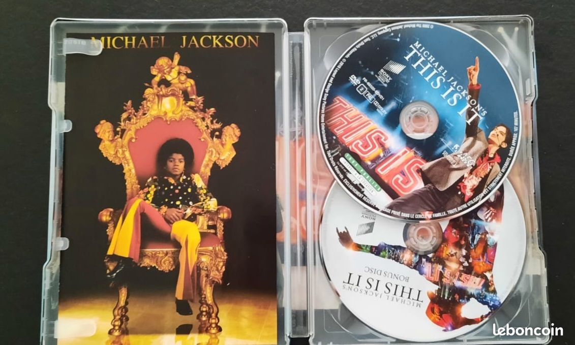 Coffret métallique This is it Michael Jackson (image 3)