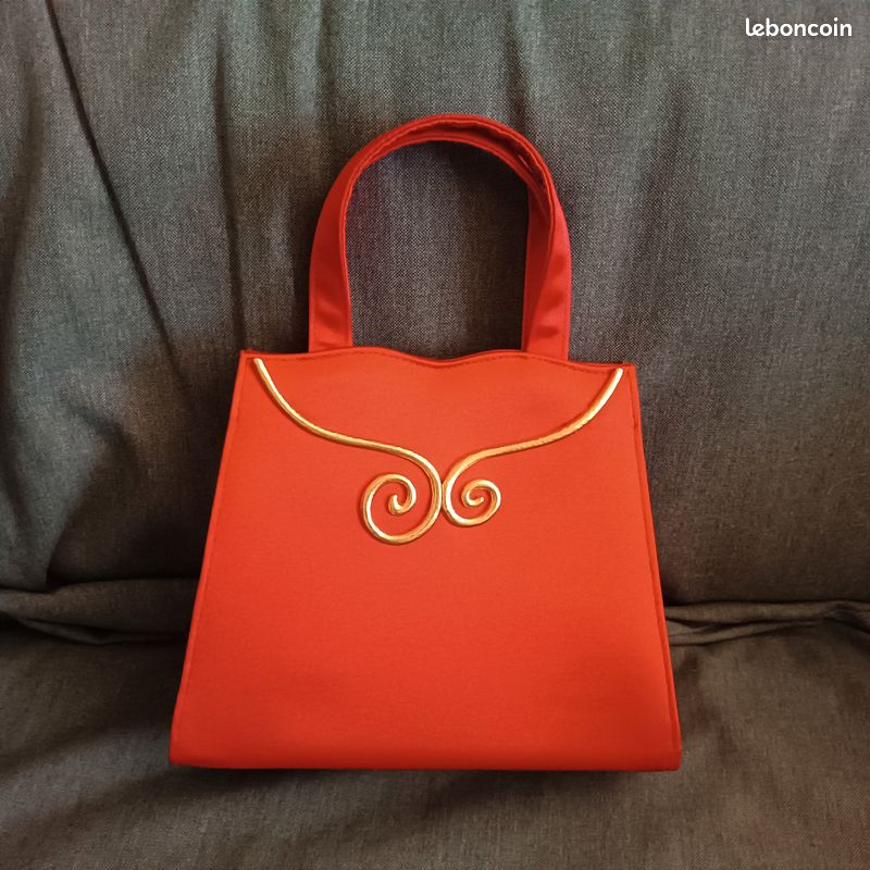 Rare mini sac satin rouge Paloma Picasso (image 1)