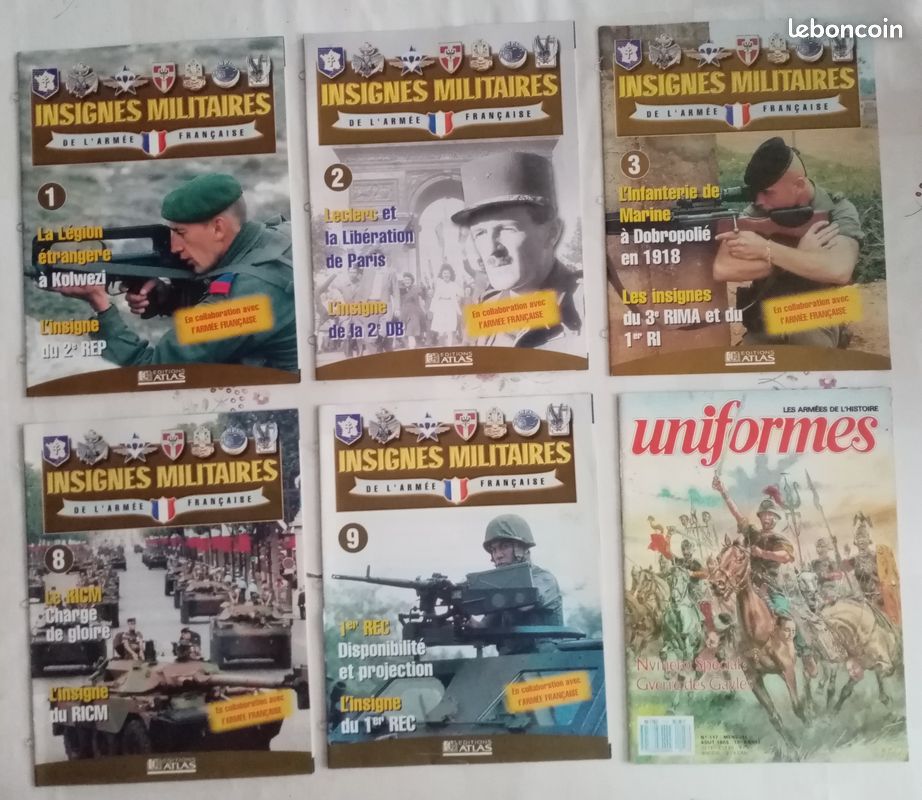 Lot Revue magazine histoire - guerres - armées françaises étrangères - analyses faits événements (image 2)