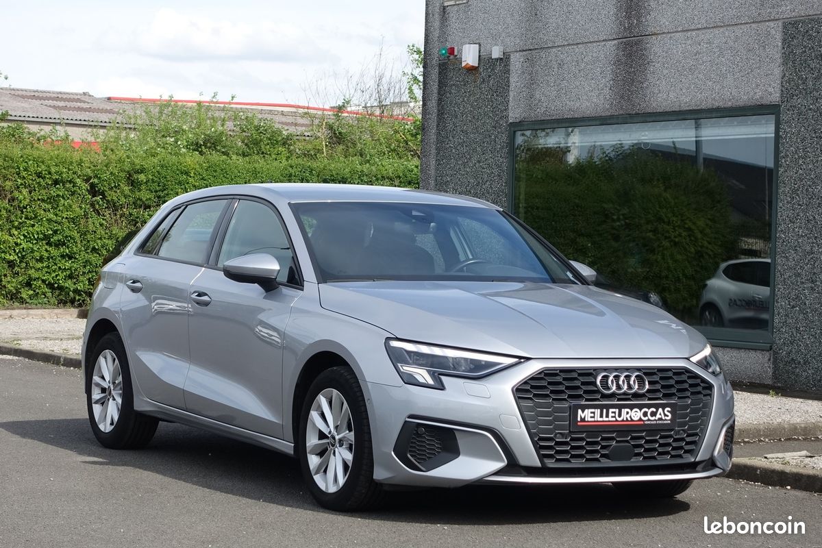 A3 Sportback 30 Tdi 116ch 2020 Virtual cockpit/Cuir sport chauffant/Gps Europe/Full LED/Park assyst/Carplay/1*Main/Garantie 12 Mois (image 5)