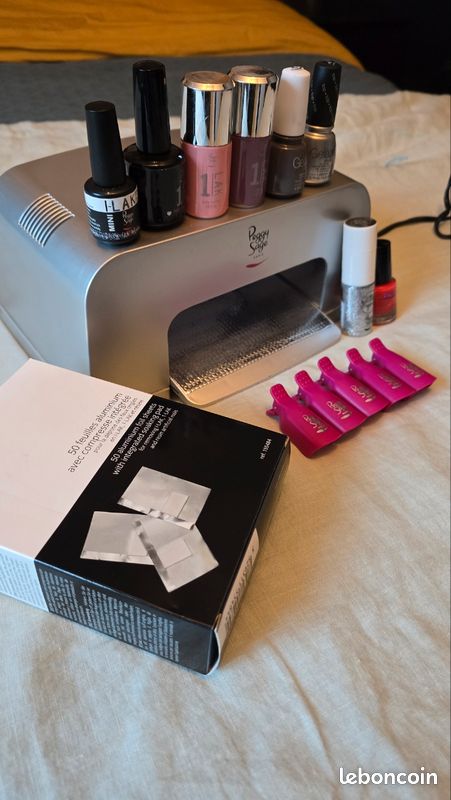 Feuilles D'Aluminium Pour Soin Des Ongles PEGGY SAGE - Boîte De 50 Avec Compresse Intégrée - Neuf