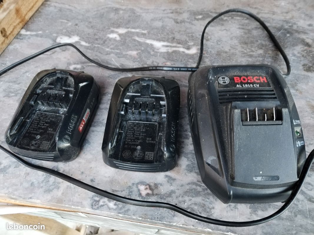 Batteries et chargeur Bosch (image 1)