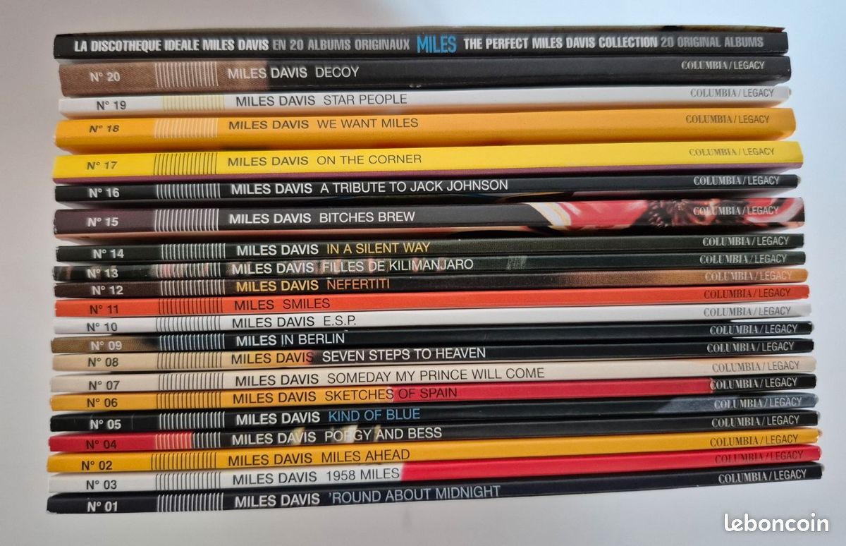 La discotheque ideale miles davis 20 cd - CD - Musique