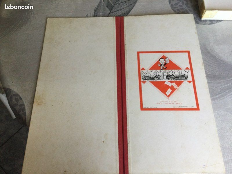 Monopoly Miro édition Deluxe 1960 – Jeu De Plateau Vintage Et Collector