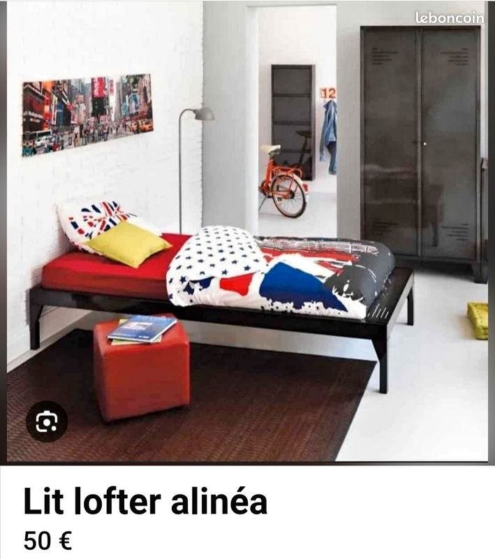 2 lits pour une personne (1 surélevé et 1 normal) (image 16)