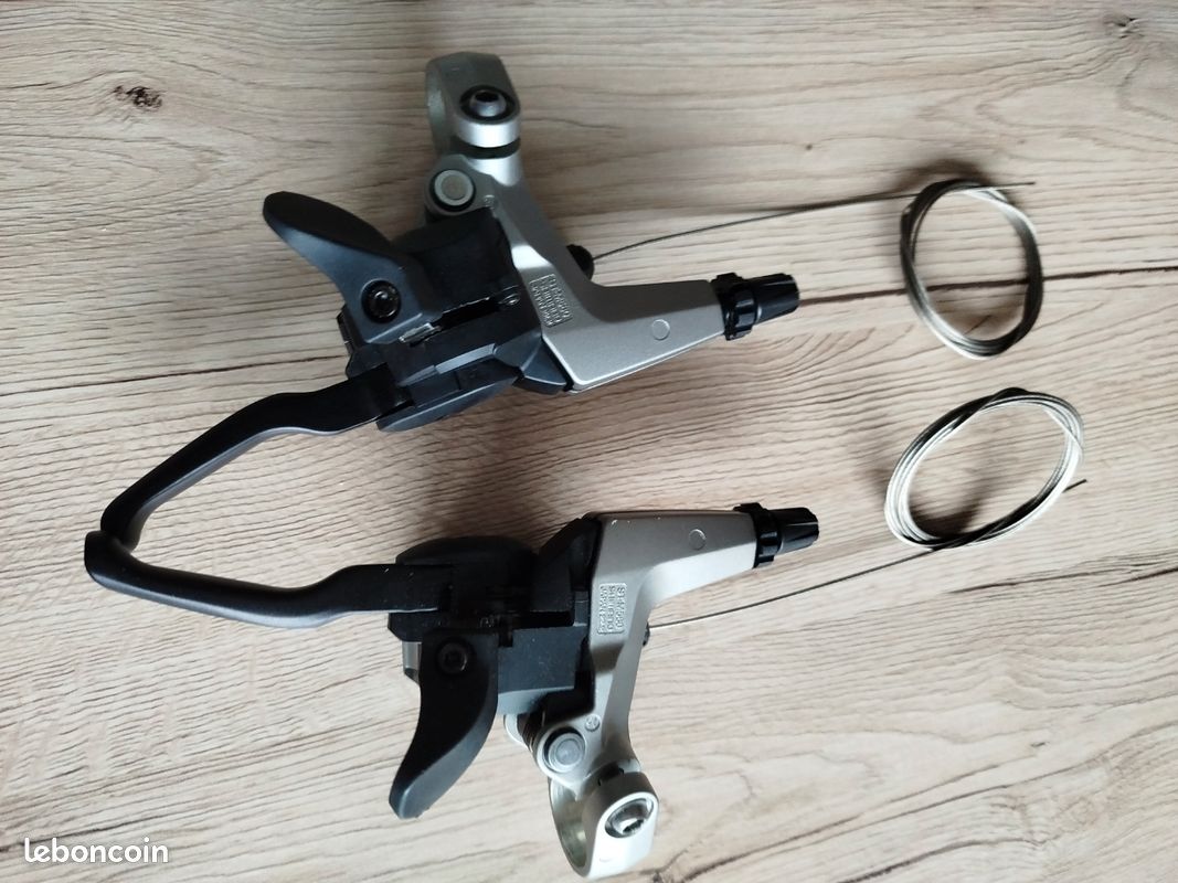 SHIMANO DEORE LX St M585 Hydraulique Manette Paire Disque Frein Leviers