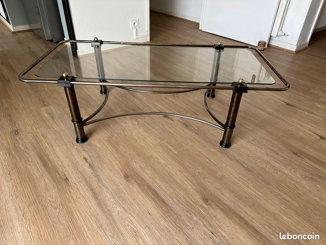 Table basse en verre (image 2)