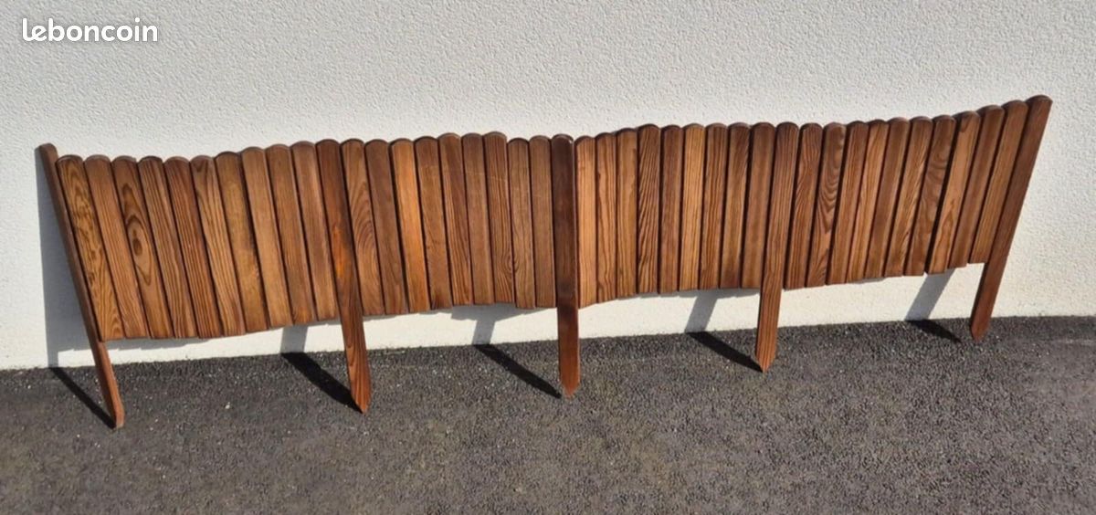 Clôture Flexible en Bois de pin (image 1)