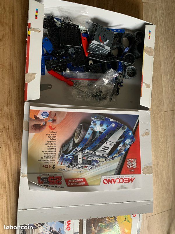 Boîte mecano voiture et diverses boîtes (image 2)