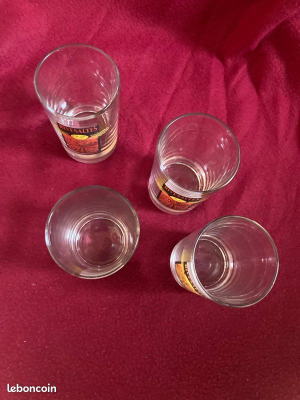 Lot 4 verres rivesaltes (image 3)
