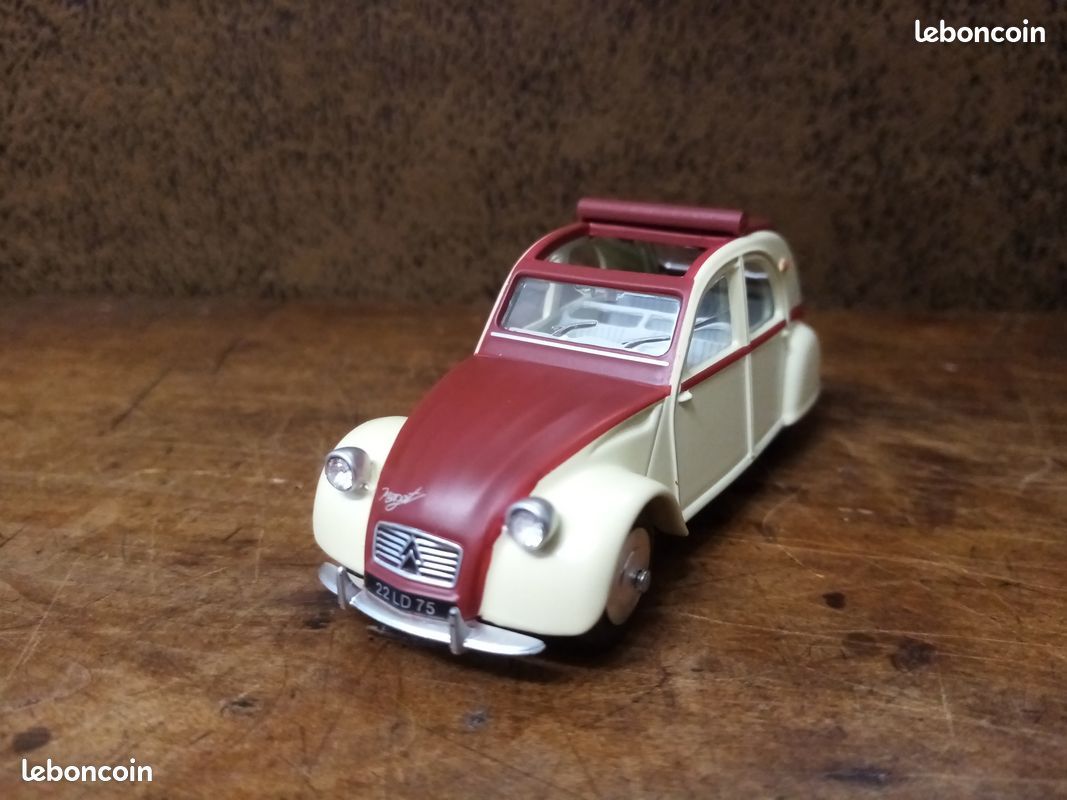 780X NOREV HACHETTE Citroën 2cv AZU 1954 Camionnette Tôlé Gris 1:43