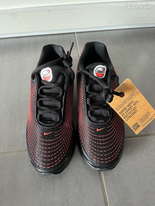 🔥 Nike Air Max DN noir/rouge – taille 39 – neuves avec étiquette