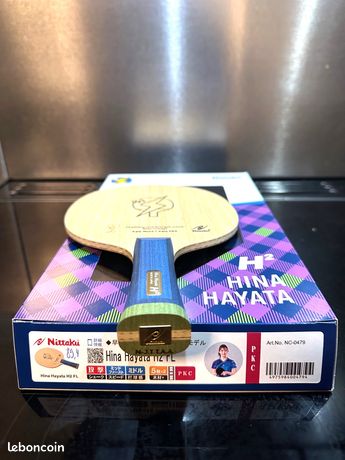Raquette De Tennis De Table Nittaku Hina Hayata Collection H2 - Manche FL - Occasion