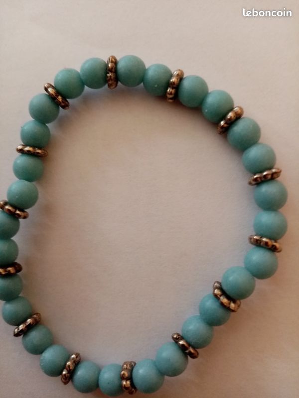 Lot De 6 Bracelets Fantaisie - Longueur 17-18 Cm + 5 Cm Extension, Dorés, Neufs Avec étiquettes