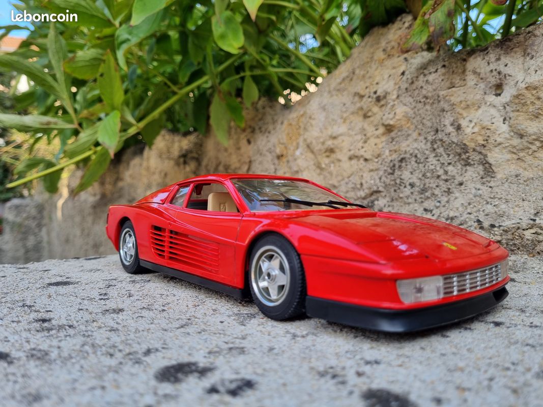 Voiture Miniature de Collection - BBURAGO - FERRARI 296 GTB Hybrid