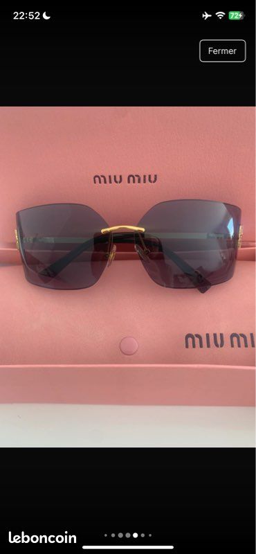 Lunette miu miu (image 5)