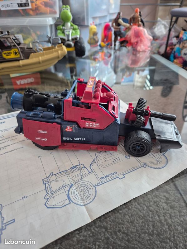 G.I. Joe Dreadnok Thunder Machine - Machine De Tonnerre Matamore - Complet