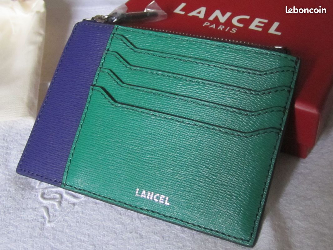 Porte - carte Lancel cuir porte-monnaie (image 3)