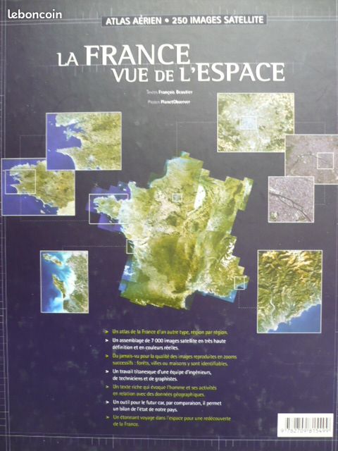 Livre – La France vue de l'Espace – 250 images satellite des régions et villes de France (image 8)