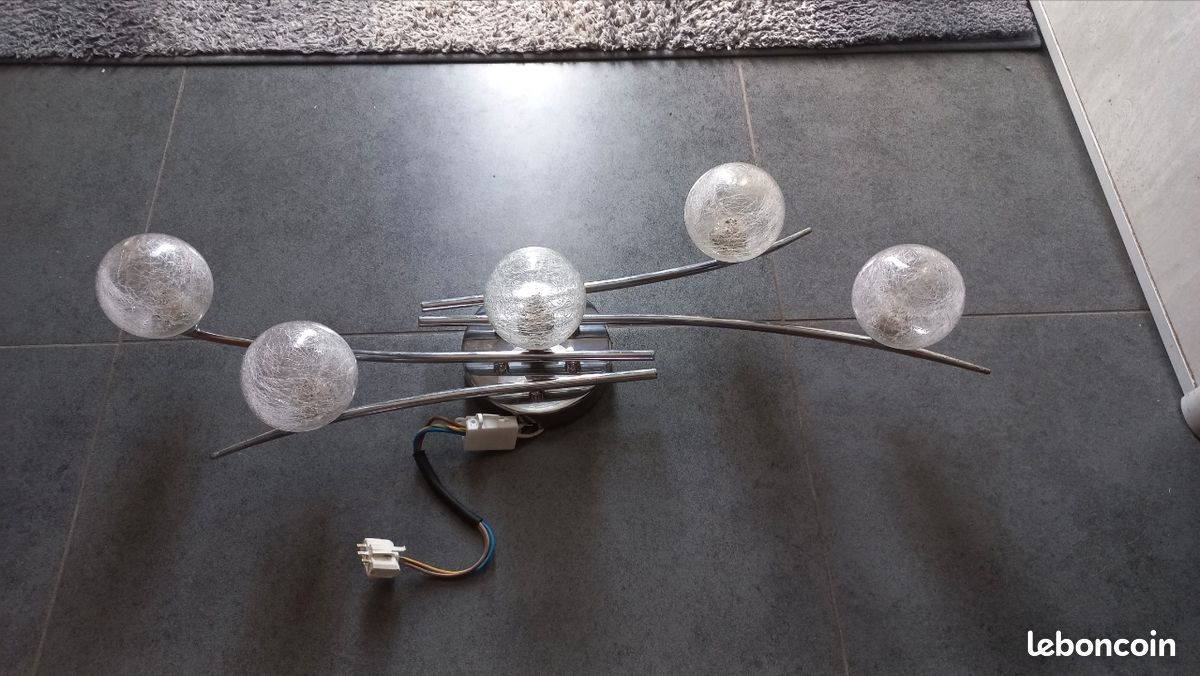 Suspension / plafonnier moderne 5 lampes (image 1)