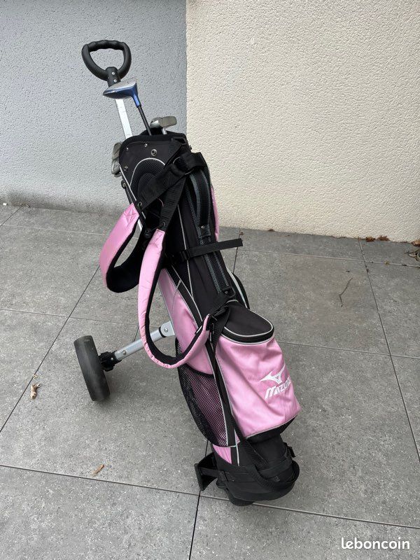 Sac de golf + chariot + série (image 7)