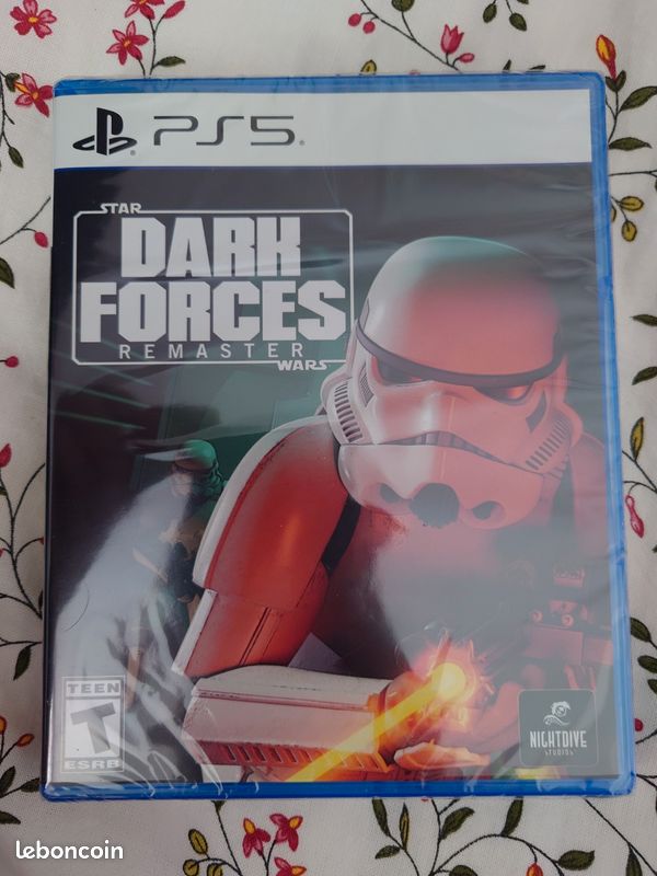 Jeu PS1 Star Wars: Dark Forces - Version PAL FR - État Excellent Et Complet