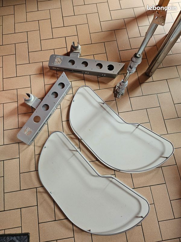Rangement d'angle tournant et coulissant pour meuble bas Delinia (image 1)