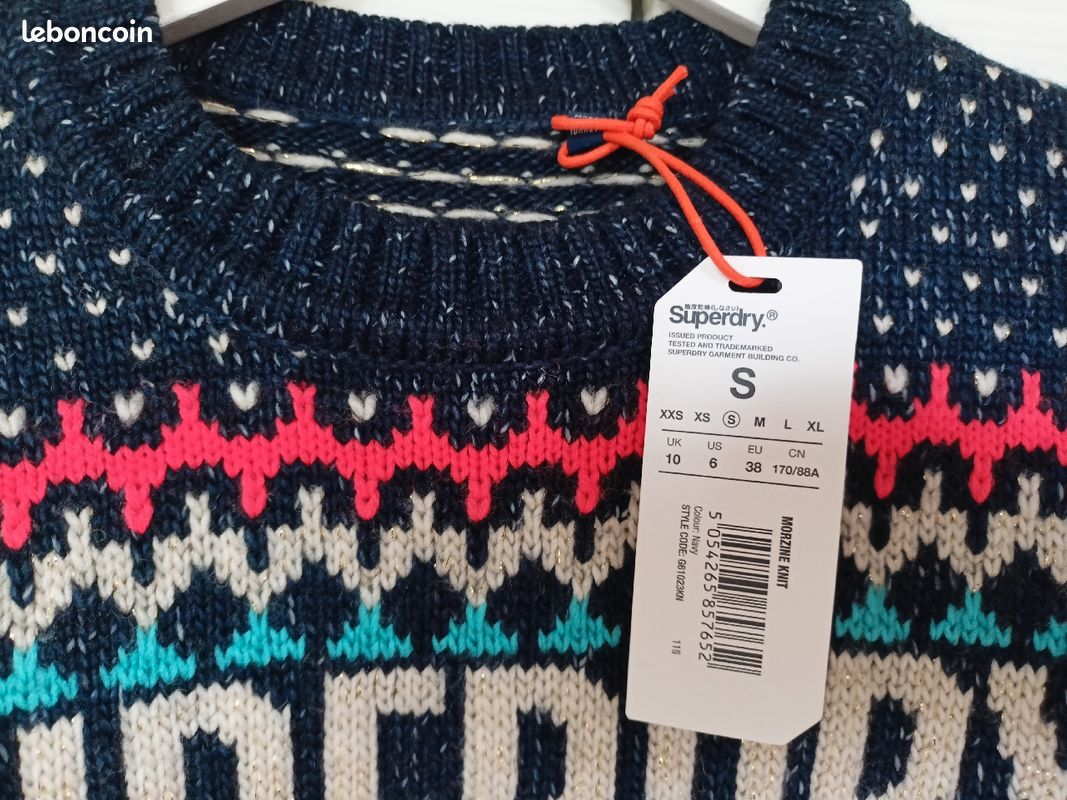 Pull Superdry femme S neuf Vêtements