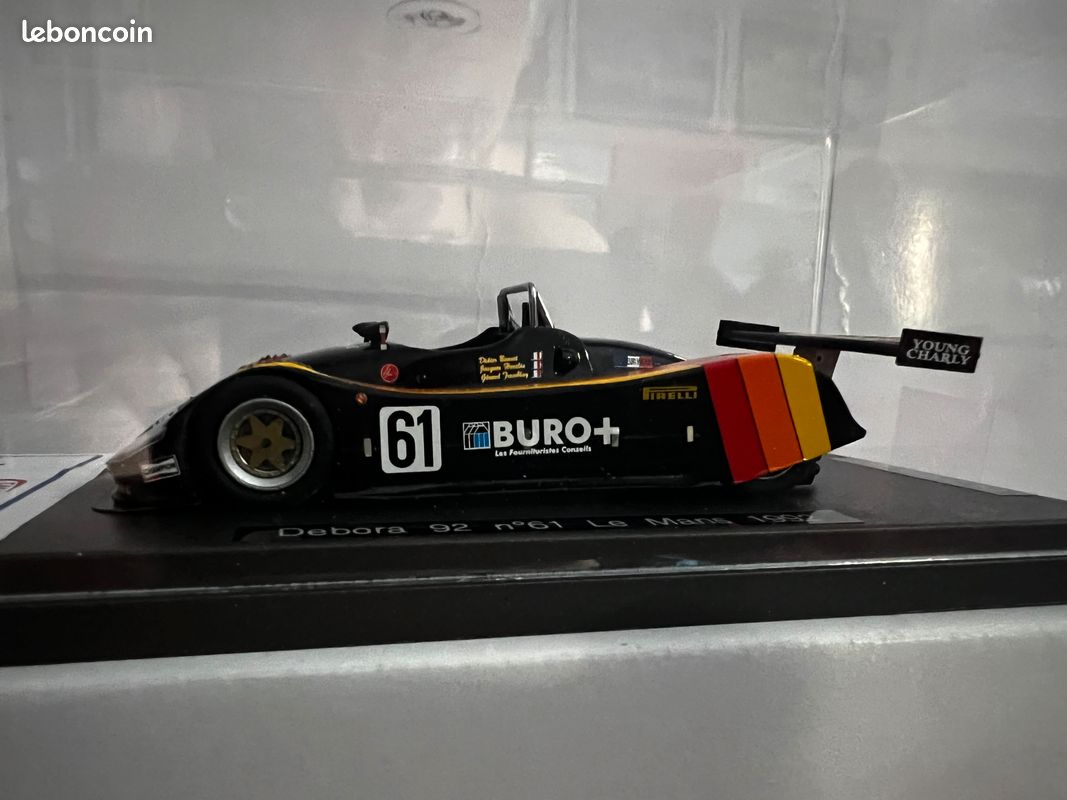 NO SPARK Debora 03 #61 24 Heures du Mans 1992 1/43 GCAM