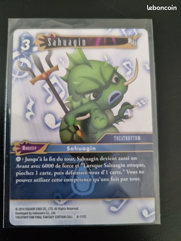 Carte Sahuagin Final Fantasy (image 1)