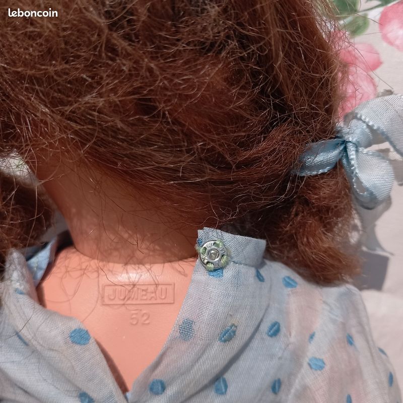 Ensemble collier et boucles d'oreilles en forme de fleur pour poupée